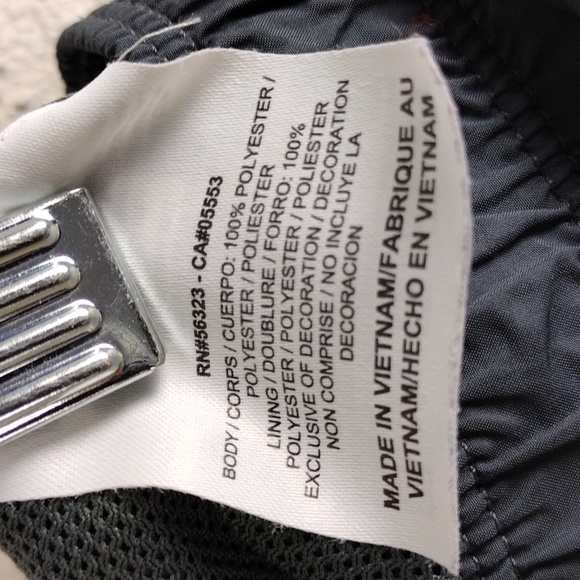 Nike Grey Polyester Mesh Lined Elastic Waist Pull On Mid Rise Athletic Capris - Picture 6 of 12